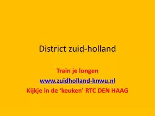 district zuid holland