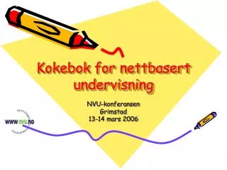 kokebok for nettbasert undervisning