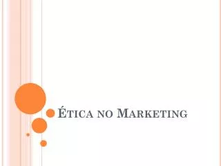 tica no marketing
