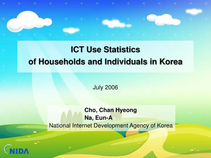 ict use statistics of households and individuals in korea