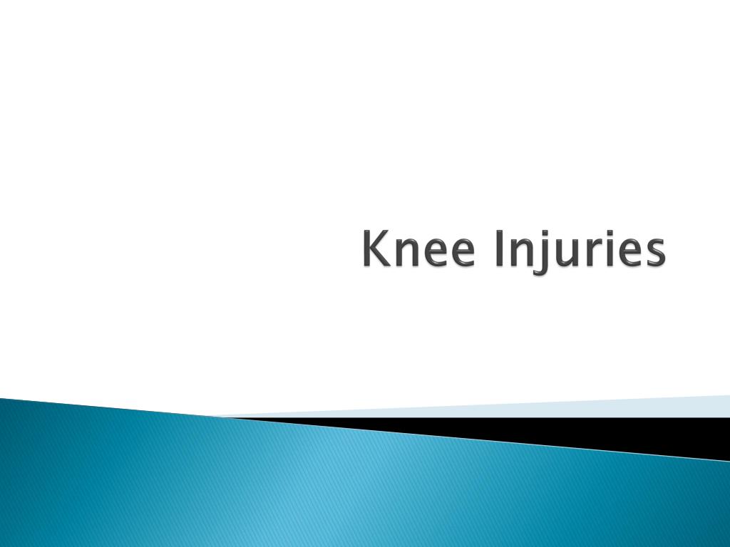 PPT - Knee Injuries PowerPoint Presentation, free download - ID:5070081