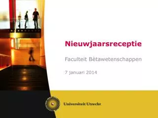 Nieuwjaarsreceptie