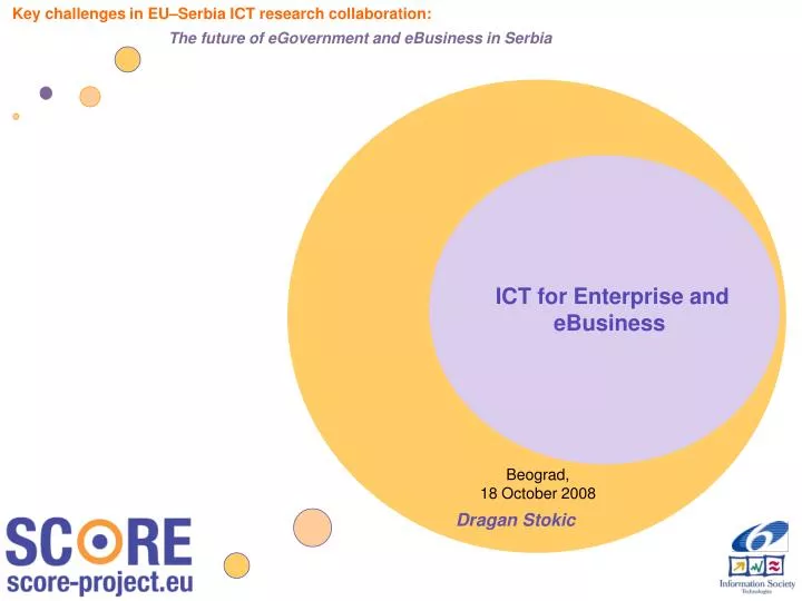 ict for enterprise and ebusiness