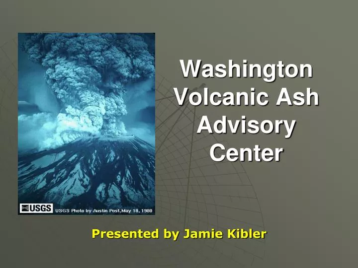 washington volcanic ash advisory center