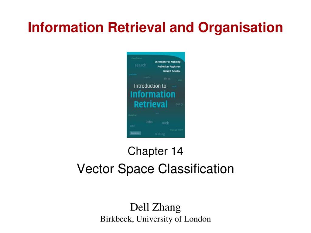 PPT - Information Retrieval and Organisation PowerPoint Presentation ...
