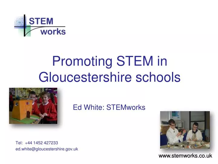 promoting stem in gloucestershire schools