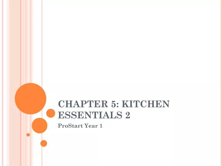 chapter 5 kitchen essentials 2