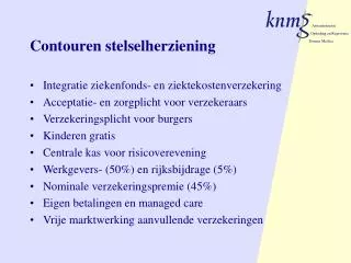 contouren stelselherziening