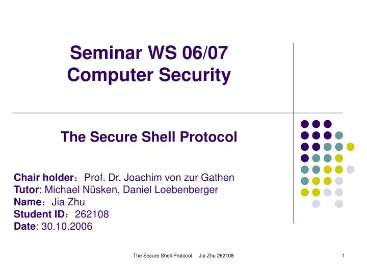 seminar ws 06 07 computer security
