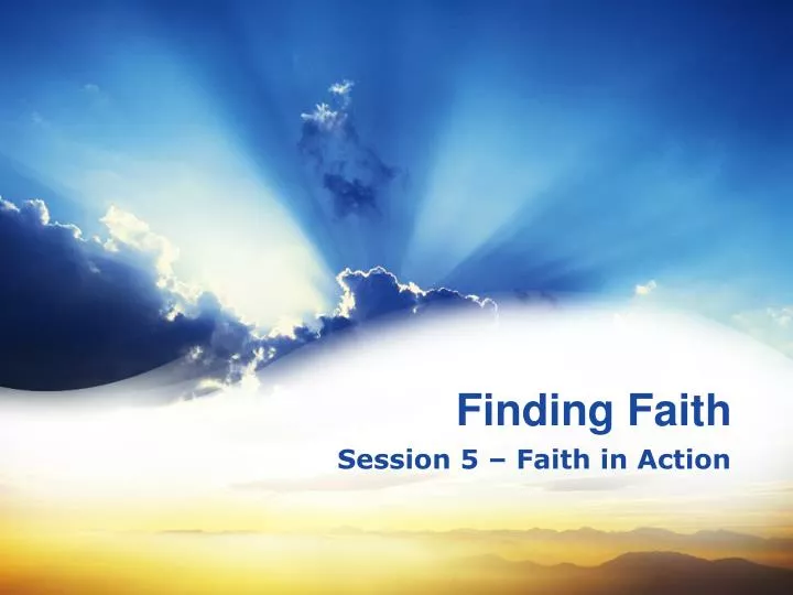 finding faith
