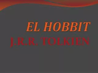 el hobbit