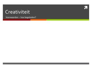 creativiteit