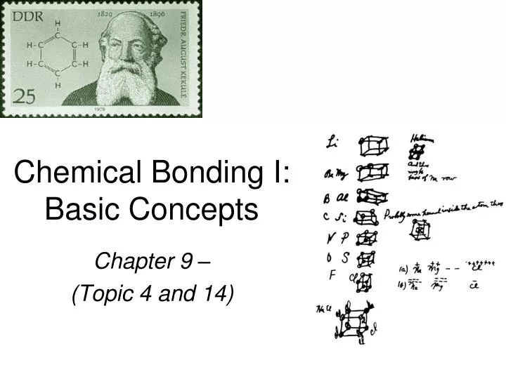 chemical bonding i basic concepts