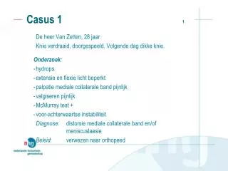 casus 1 1