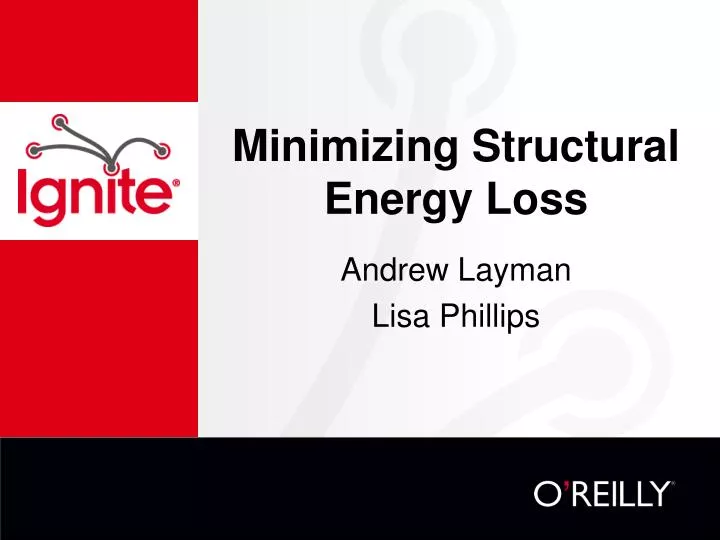 minimizing structural energy loss