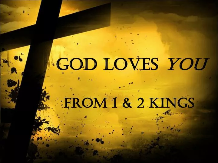 god loves you