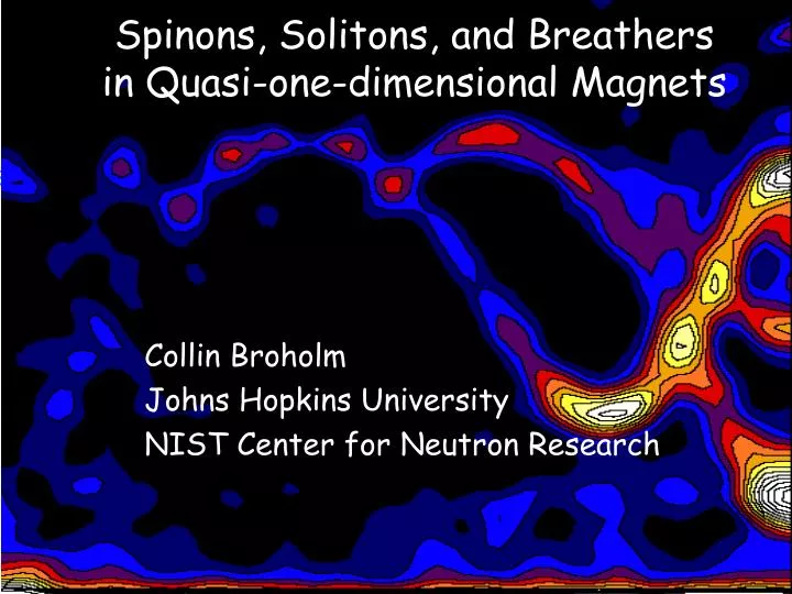 spinons solitons and breathers in quasi one dimensional magnets