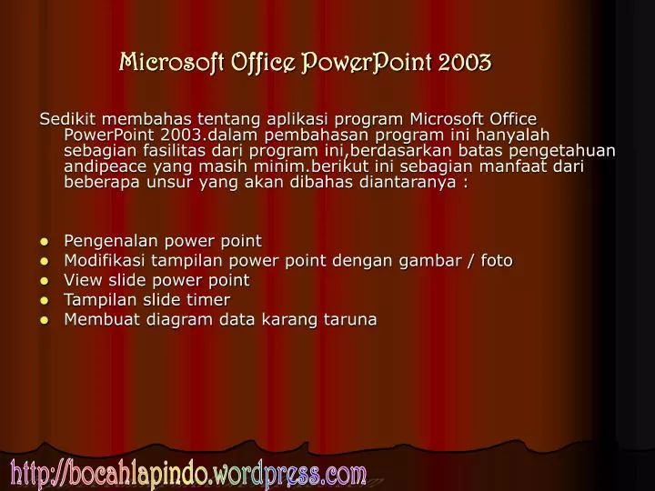 microsoft office powerpoint 2003