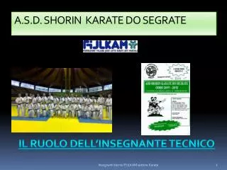 a s d shorin karate do segrate
