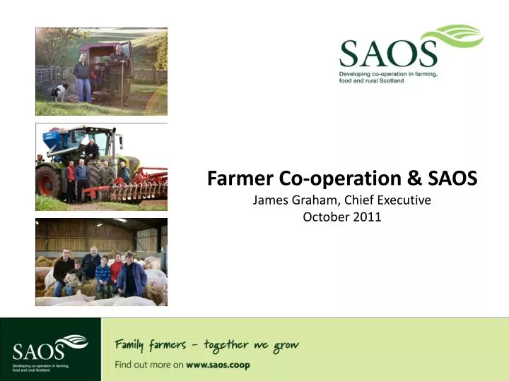 farmer co operation saos james graham chief executive october 2011