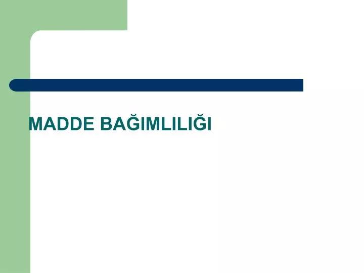 madde ba imlili i