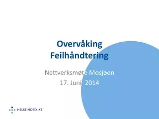 overv king feilh ndtering