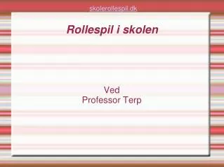 ved professor terp