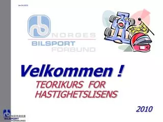 velkommen