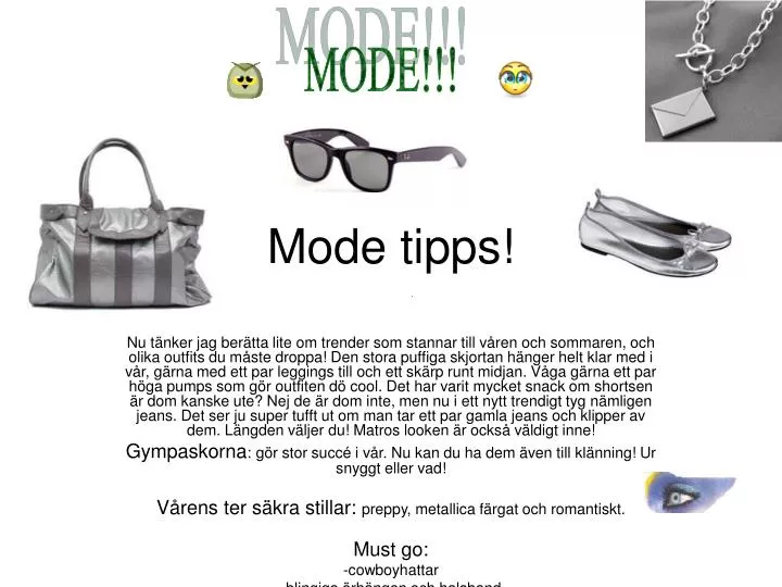 mode tipps