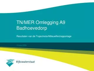 tn mer omlegging a9 badhoevedorp