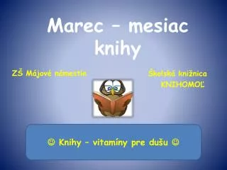 marec mesiac knihy
