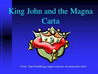 King John and the Magna Carta