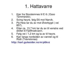 1 hattavarre