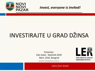 investirajte u grad d insa