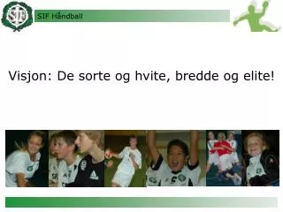 visjon de sorte og hvite bredde og elite