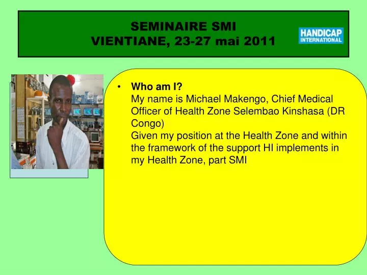 seminaire smi vientiane 23 27 mai 2011