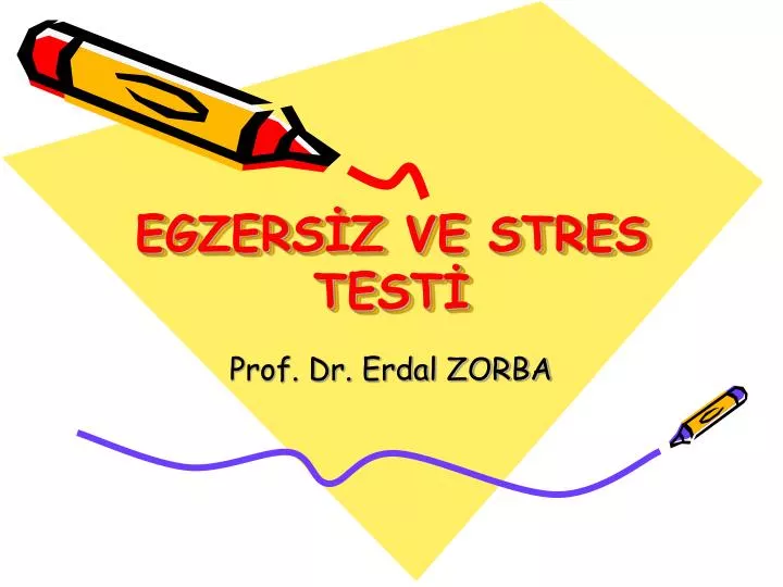 egzers z ve stres test
