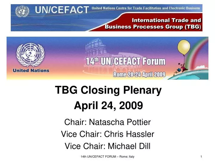 international trade and business processes group tbg