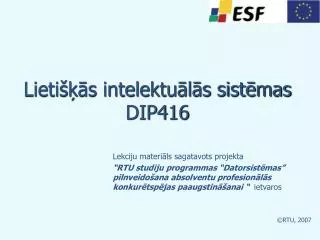 lieti s intelektu l s sist mas dip416