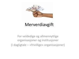 merverdiavgift