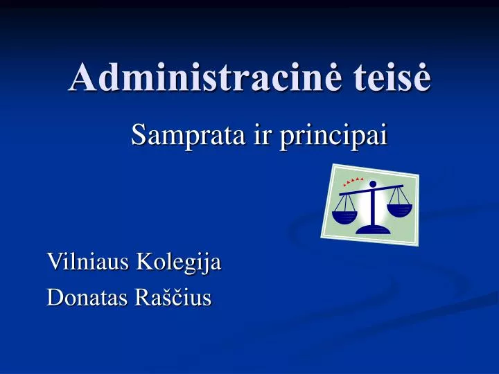 administracin teis