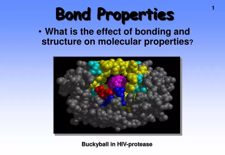 bond properties