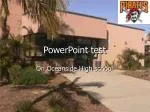 Oceanside High School Graduation Requirements and Programs Overview - slide 1