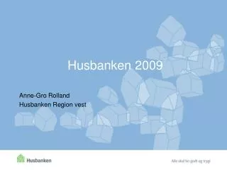 husbanken 2009