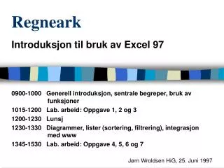 regneark