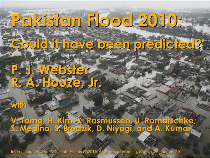 pakistan flood 2010