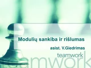 moduli sankiba ir ri lumas