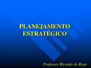 planejamento estrat gico