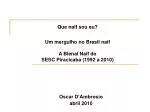 Que naïf sou eu? Um mergulho no Brasil naïf A Bienal Naïf do SESC Piracicaba (1992 a 2010)