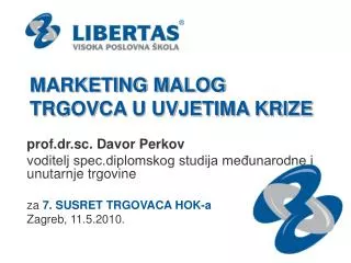 marketing malog trgovca u uvjetima krize